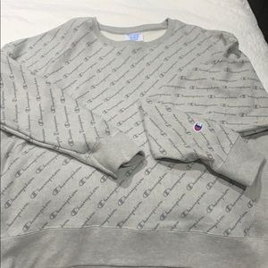 Champion printed crew neck